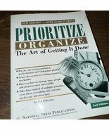 Prioritize Organize Art of Getting It Done Book, Second Edition, Nationa... - $9.38 CAD