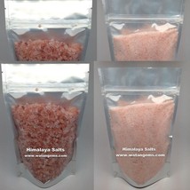 Organic Pink Crystal Himalayan Salt 86 Minerals Gourmet Table Salts.100% Natural - £1.88 GBP+