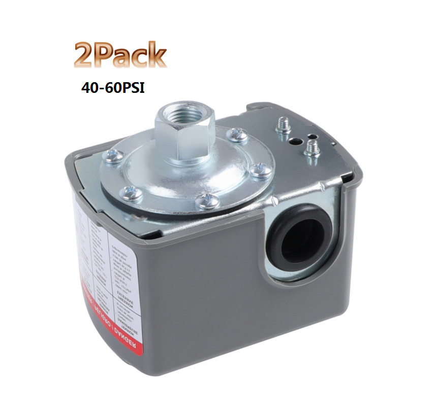 Primary image for 2Pcs 40-60Psi Water Pump Pressure Control Switch Adjustable Automatic Monitor Us