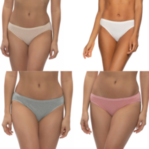 Felina Womens  Organic Cotton Stretch Hipster 3, 4 ,5, 6 Pack - $14.99