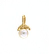 Pearl Women&#39;s Charm 14kt Yellow Gold 413610 - £38.53 GBP
