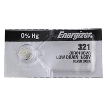 25 379 Energizer Watch Batteries SR521SW Battery Cell - £29.30 GBP
