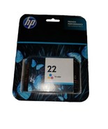 OEM Authentic HP 22 Tri-Color Ink Cartridge Exp 06/2013 (Factory Sealed) - $9.58