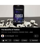 Leviathan Nutrition TUDCA Bile Salts 300mg - Tudca Support for Liver Cle... - $114.75 CAD