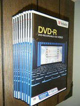 Lot of 8 Verbatim DVD-R Recordable Video 4.7 GB 120 Min - £14.21 GBP
