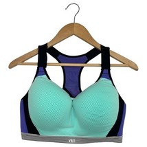 Victorias Secret VSX Sport Bra Womens 36DD Green High Impact Racerback A... - $25.73
