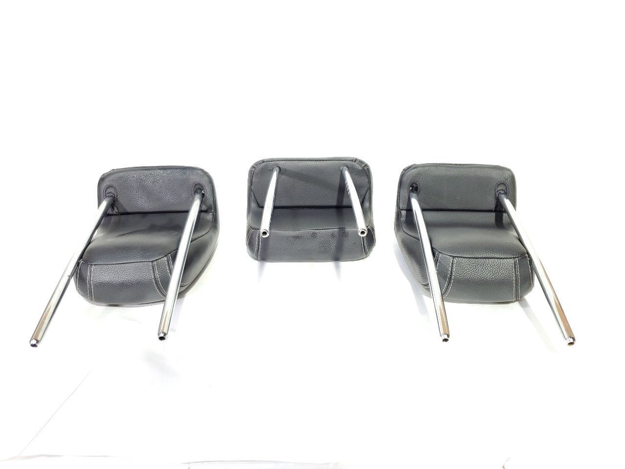 2013 Mercedes GL450 OEM Set Black Rear Left Right And Center Headrest  Item image 3