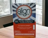 Align Extra Strength 5X More Probiotic Digestive Health 21 Capsules 09/2024 - $22.76