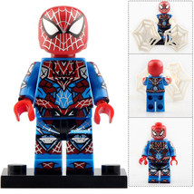 Spider-man (Play Arts Kai) Marvel Super Heroes Lego Compatible Minifigure Blocks - £2.33 GBP