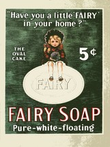 Decoration Poster.Wall art.Bathroom home interior design.Fairy Soap.Decor.9291 - £12.77 GBP+