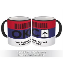 USA Will Rogers World Airport Oklahoma OKC : Gift Mug Travel Airline Pilot - £12.49 GBP