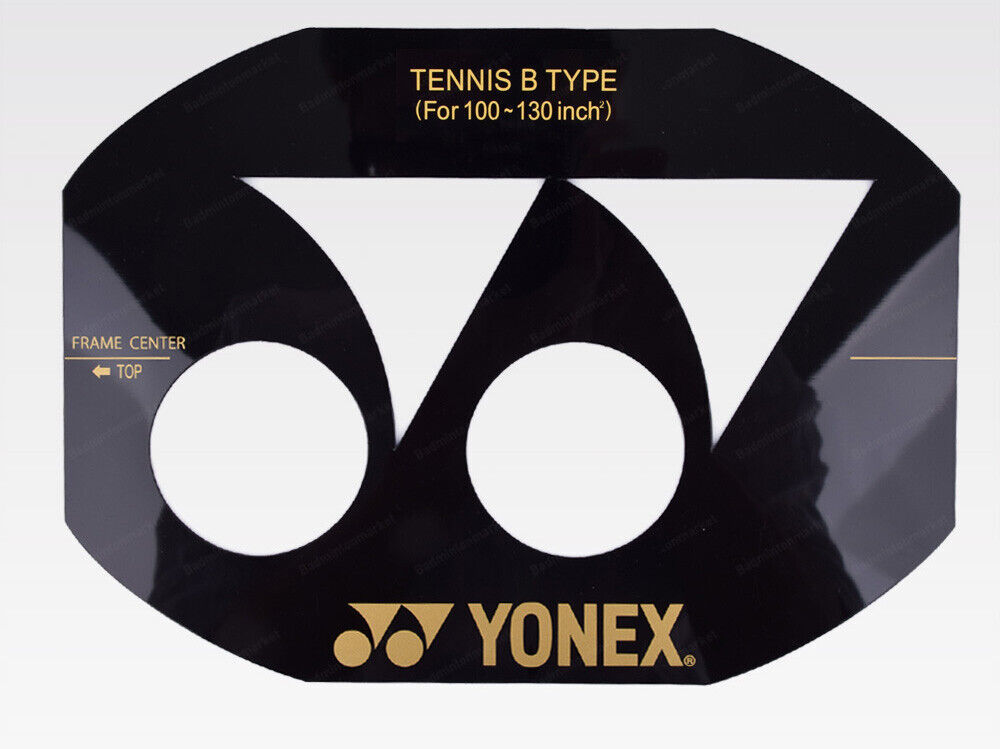 YONEX Tennis Stencil Card  A Type for 100~130 inch Stringing Racket AC-502B - $17.01