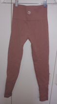 SAVVI LADIES CROPPED COMPRESSION LEGGINS-S-WORN 1-NYLON/SPANDEX - $11.29