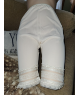 Vintage 1950s Nylon Lace &amp; Chiffon Bloomers Pantaloons Pettipants Sz Sma... - £14.09 GBP
