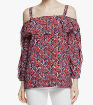 NWT NYDJ Women&#39;s Ruffled Off Shoulder Top Size S - £9.38 GBP