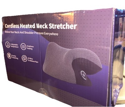 Wireless Heated Neck Stretcher for Pain Relief, Portable Cordless Item image 10