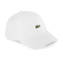 Lacoste Basic Cotton Twill Cap Unisex Tennis Hat Sports Casual RK209E53GWS001 - £56.55 GBP