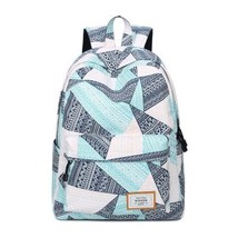 Women&#39;s backpack fashion shoulder bag preppy style printing backpa for teenage g - £31.24 GBP