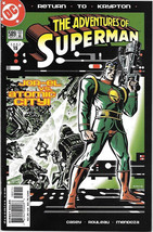 The Adventures Of Superman Comic Book #589 Dc Comics 2001 Near Mint New Unread - £2.79 GBP