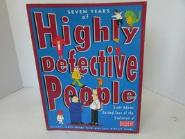 Seven Years Of Highly Defective People Dillbert Scott Adams 1997 Softcover Book - £5.39 GBP