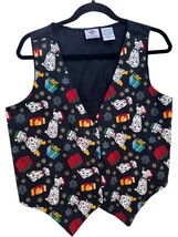 christmas dalmation vest snowflakes women&#39;s size M by Nutcracker - €14,21 EUR