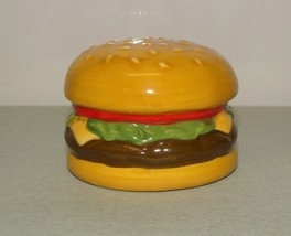 Nora Fleming Retired Mini Original Cheeseburger Hamburger Larger Size Br... - $650.00