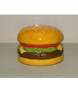Nora Fleming Retired Mini Original Cheeseburger Hamburger Larger Size Br... - $650.00
