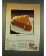 1990 Pillsbury Pie Crusts Ad - Libby&#39;s famous pumpkin pie recipe - $18.49