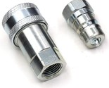 Hydraulic Quick Disconnect Coupler 3/8&quot; Npt, Ceker Iso 7241-A Tractor Co... - $33.96