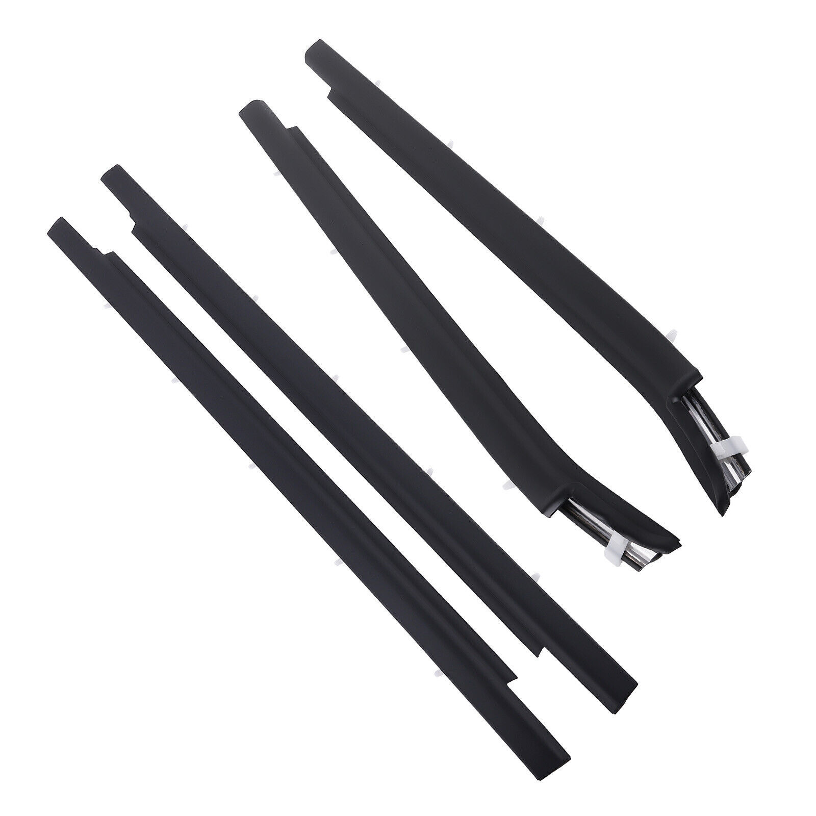 4pcs Exterior Window Weatherstrip Set for Toyota Tundra 2000-2006 75740-0C022
