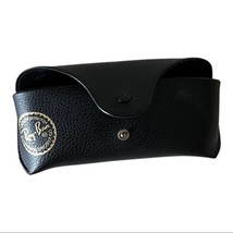 Ray Ban Black Leather Case With Gold Stamp - £19.73 GBP