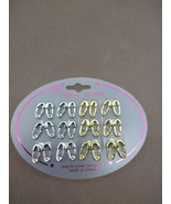 Safety Pin Earrings - $9.46 CAD