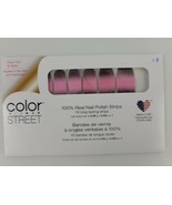 Color Street ATOMIC SPARKLE Nail Polish Strips Black Pink Glitter Ombre ... - $33.33