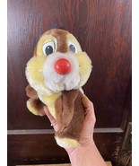 Vintage Chip and Dale Dale Plush Disneyland Walt Disney World Dale Red Nose - £11.40 GBP