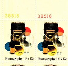 U S Stamps -Photography USA 10 - 15Cent Stamps,Camera & Photography Equipment - $6.00