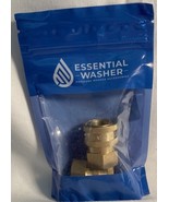 Pressure Washer Couplers Brass Fittings 2 Pack 3/8 Inch Quick Connect To... - $24.70