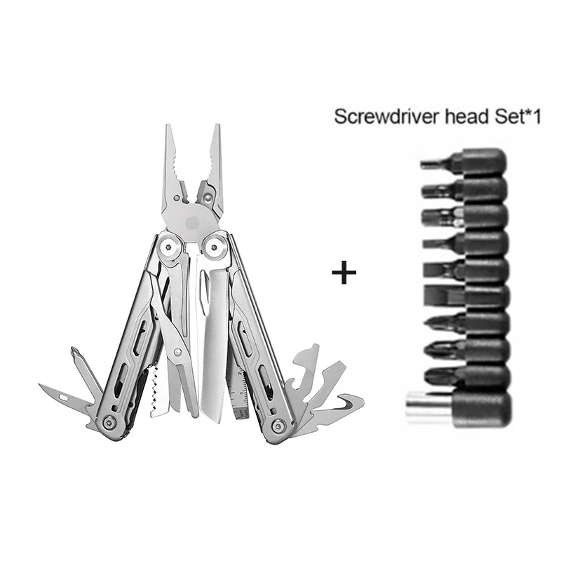 440A Steel Multi-tool Folding Pliers  DL6 EDC Nippers Professional Electrician T - £164.66 GBP