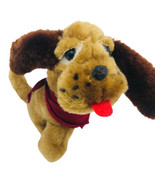 VTG Brown BOB EVANS GRAVY PLUSH PUPPY DOG Red Bandana Droopy Eyes Ears F... - £12.02 GBP