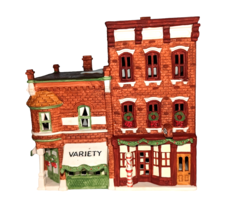 Dept 56 Variety Store and Barbershop Christmas in the City Collectible 5972-2 - £21.71 GBP