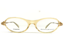 Donna Karan Eyeglasses Frames 8851 740 Clear Gold Round Full Rim 49-17-135 - $65.24