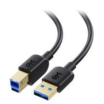 Cable Matters Long USB 3.0 Cable (USB 3 Cable, USB 3.0 A to B Cable) in Black 15 - £17.36 GBP