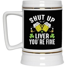 Ceramic Beer Stein Gift for Beer Lovers - St. Patrick&#39;s Day Beer Stein M... - $24.97