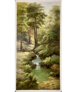 Scenery Oil Painting - Landscape Oil Painting - Unmounted Canvas 24x48 i... - £553.11 GBP