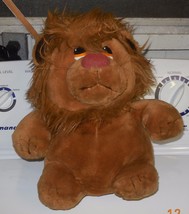 Vintage 1982 R Dakin &amp; Co LUDICROUS 12&quot; Plush Toy Lion Animal Rare HTF - £27.03 GBP