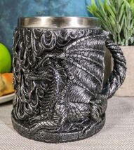 Ebros Medieval Flames Fire Dragon Mug Beer Stein Tankard Coffee Cup 5.75... - $23.95