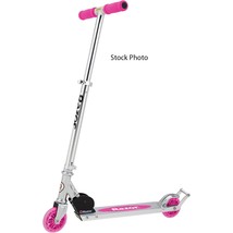 Brand NEW Razor AW Kick Wheelie Bar Scooter, Pink Foldable Adjustable Ha... - $33.87