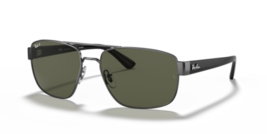 Ray Ban 0RB3663 Sunglasses Sun Glasses 00458 Gunmetal Authentic New 60 Men - £119.03 GBP