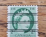 Canada Stamp Queen Elizabeth II 2c Used Precancel 338 - $0.94