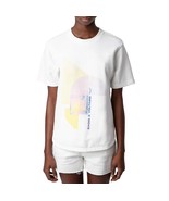 Zadig &amp; Voltaire Bow Mo Terry Palmier Tee Women&#39;s Size S, White MSRP $248 - $1,657.64 MXN