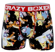 CRAZY BOXER Christmas Winnie the Pooh &amp; Friends Boxer Briefs Mn&#39;s XL (40-42) NWT - £15.22 GBP